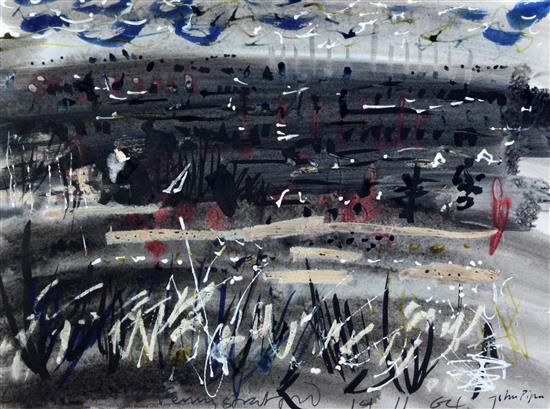 § John Piper (1903-1992) Fenny Stratford, Buckinghamshire, 1964 10 x 13.75in.